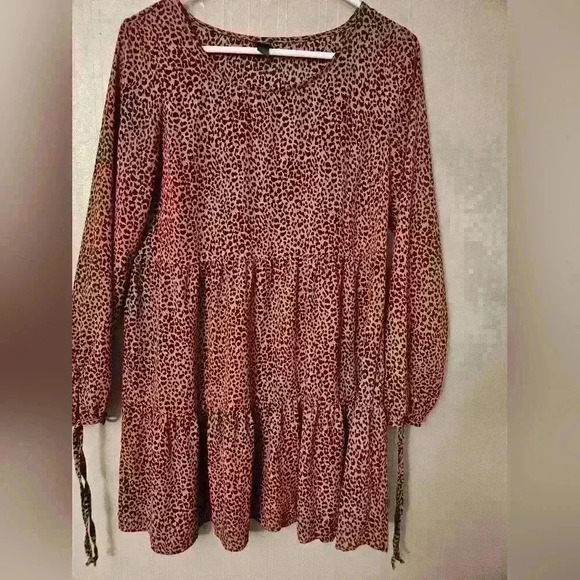 Leopard Print Dress 🐆 Wild Fable🐆 Women's Small - Picture 7 of 8